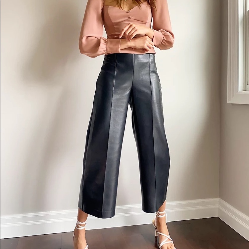 NWT Aritzia gondola vegan leather pants